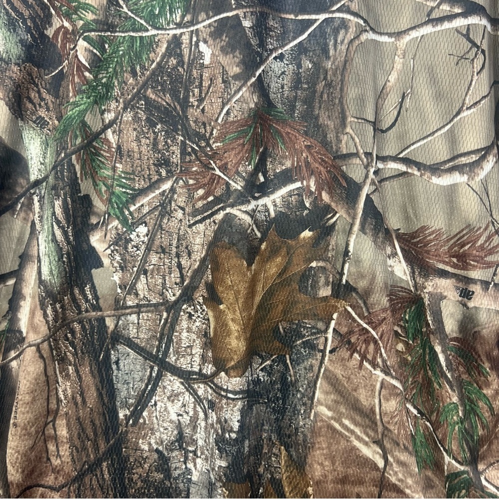 RedHead Realtree Camo Men’s Size LARGE Crew Neck Long Sleeve Tee Shirt Hunting - Picture 6 of 10